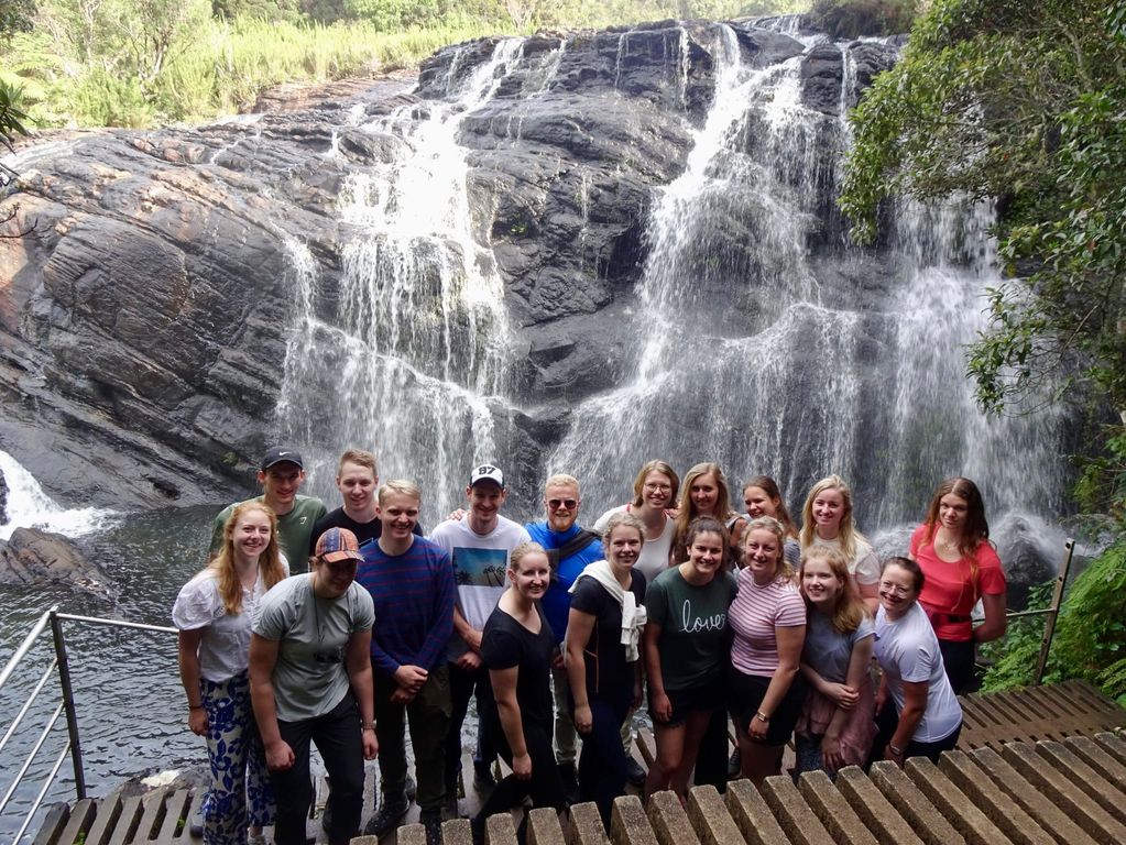 Groepsreis Sri Lanka watervallen